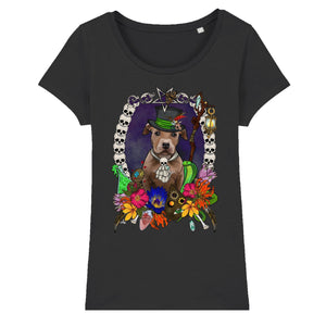 MYTi23 - Pets Heads Philosophy T-Shirt XS Voodoo Damen Shirt Pitbull Hundeshirt Hundefans