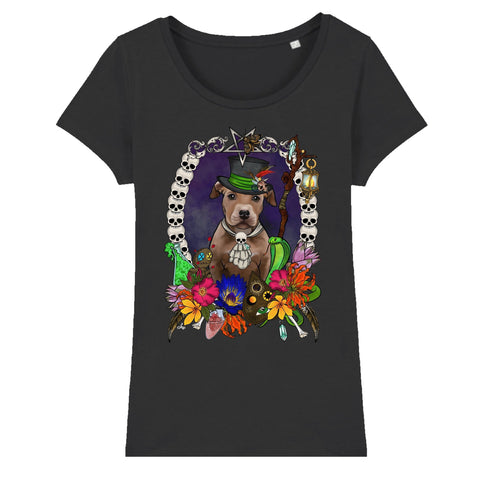 MYTi23 - Pets Heads Philosophy T-Shirt XS Voodoo Damen Shirt Pitbull Hundeshirt Hundefans
