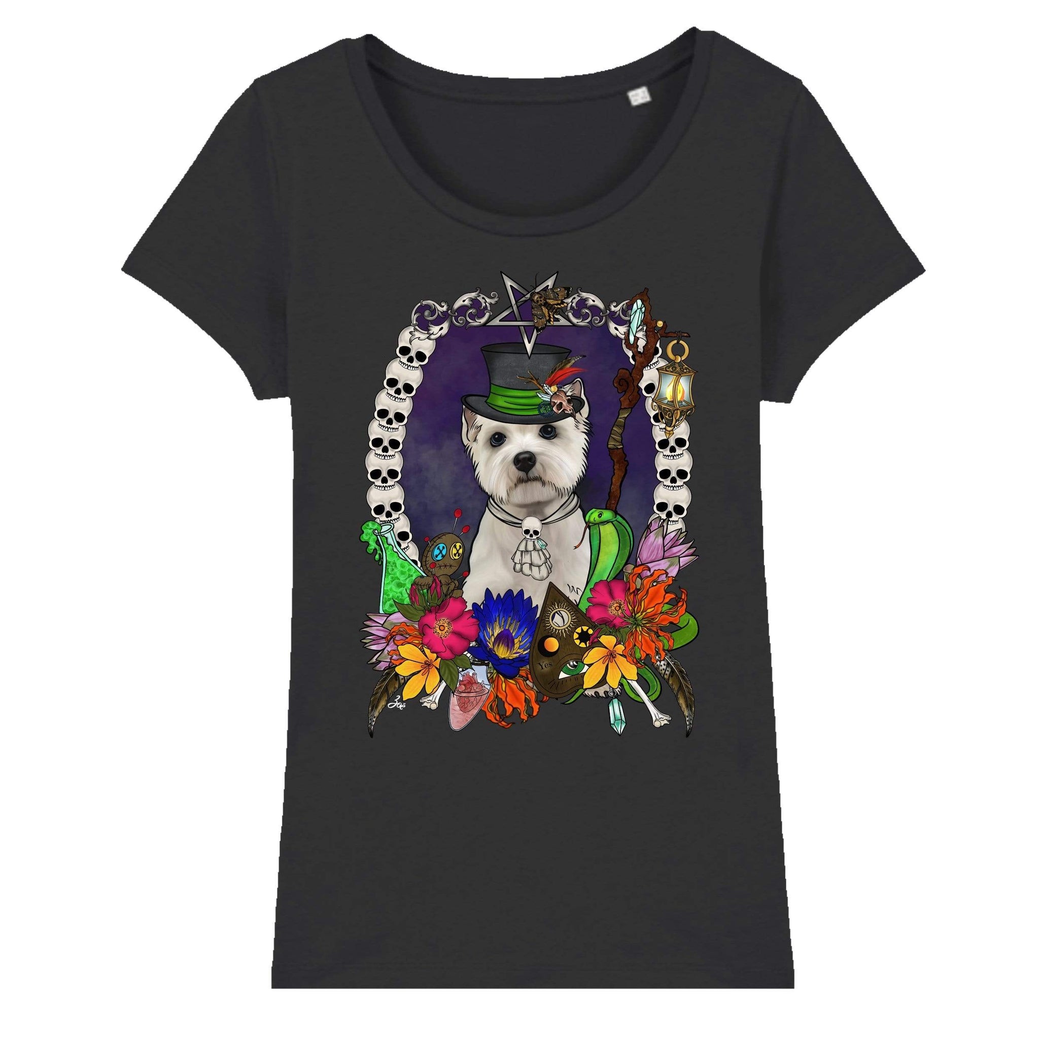 MYTi23 - Pets Heads Philosophy T-Shirt XS Voodoo Damen Shirt Westie Hundeshirt Hundefans