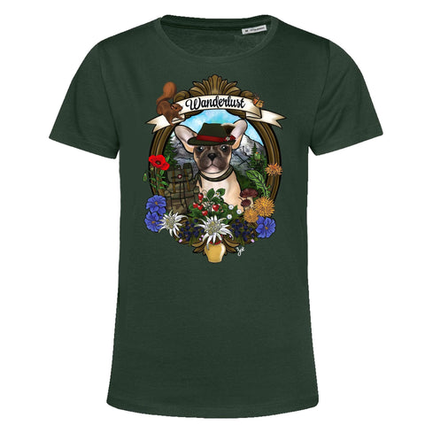 MYTi23 - Pets Heads Philosophy T-Shirt XS Wanderlust Damen Shirt Frenchie Hundeshirt Hundefans