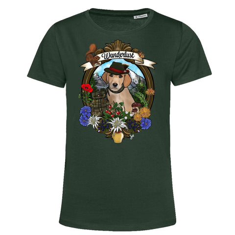 MYTi23 - Pets Heads Philosophy T-Shirt XS Wanderlust Damen Shirt Golden Retriever Hundeshirt Hundefans