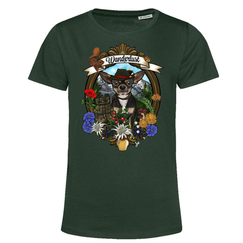 MYTi23 - Pets Heads Philosophy T-Shirt XS Wanderlust Damen Shirt Kurzhaar Chihuahua Hundeshirt Hundefans