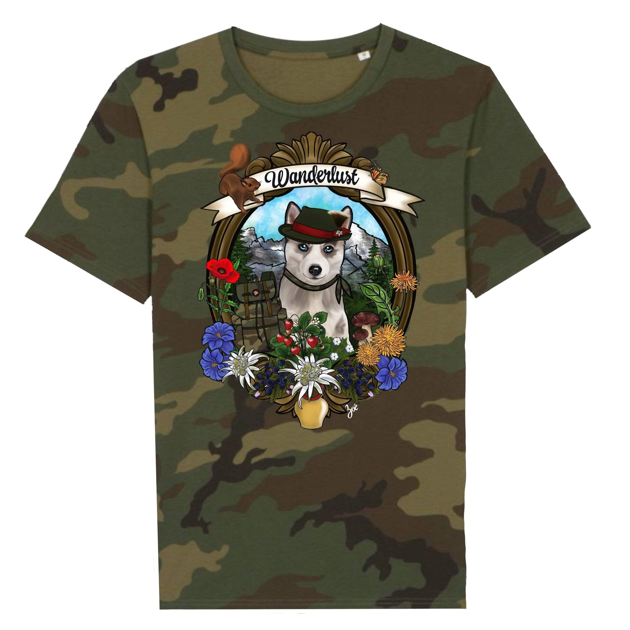 MYTi23 - Pets Heads Philosophy T-Shirt XS Wanderlust Unisex Shirt Husky Hundeshirt Hundefans
