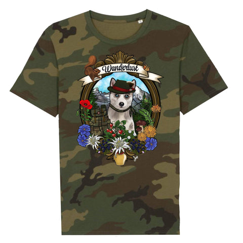 MYTi23 - Pets Heads Philosophy T-Shirt XS Wanderlust Unisex Shirt Husky Hundeshirt Hundefans
