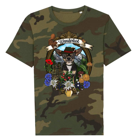 MYTi23 - Pets Heads Philosophy T-Shirt XS Wanderlust Unisex Shirt Kurzhaar Chihuahua Hundeshirt Hundefans