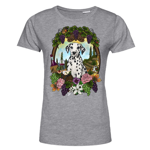 MYTi23 - Pets Heads Philosophy T-Shirt XS Winzer Damen Shirt Dalmatiner Hundeshirt Hundefans