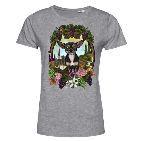 MYTi23 - Pets Heads Philosophy T-Shirt XS Winzer Damen Shirt Kurzhaar Chihuahua Hundeshirt Hundefans