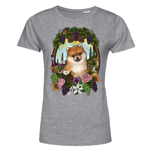 MYTi23 - Pets Heads Philosophy T-Shirt XS Winzer Damen Shirt Pommeraner Hundeshirt Hundefans