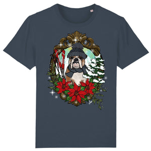MYTi23 - Pets Heads Philosophy T-Shirt XS Ski Unisex Shirt Englische Bulldogge Hundeshirt Hundefans